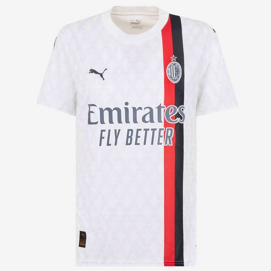 Camiseta AC Milan Replica Segunda Ropa Mujer 2023/24